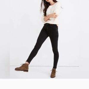 Madewell 10" High Rise Women's Charcoal Skinny Jeans